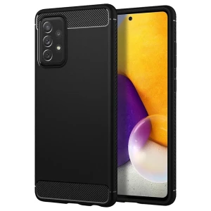 Чехол helmet case carbon для samsung a72, черный