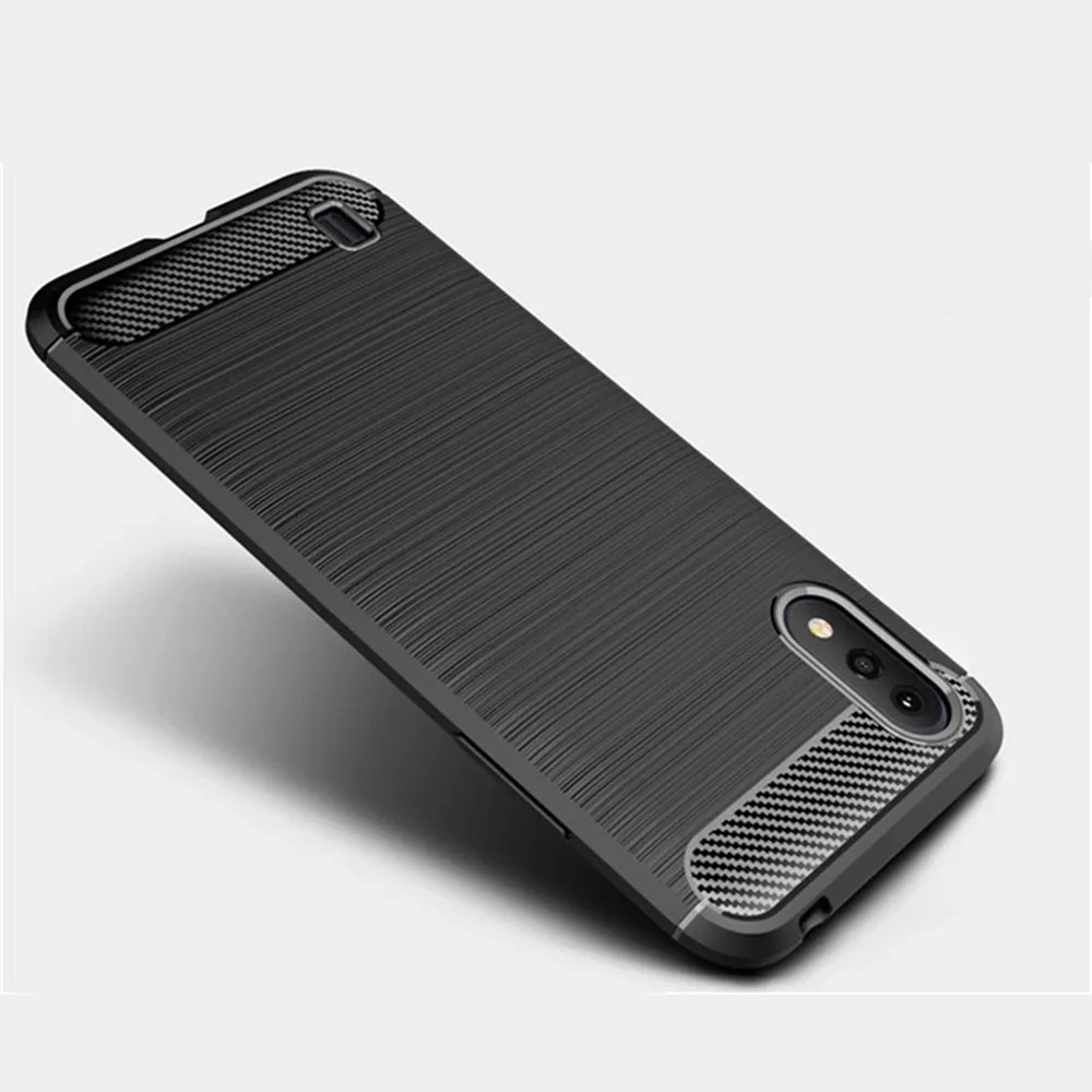 Helmet case carbon samsung a01, black 3