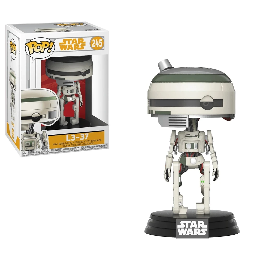 Funko pop movies: star wars: solo: l3-37 2