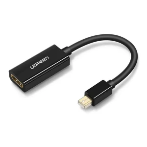 Ugreen adapter minidp to hdmi 4k*2k@60hz 0.15m md112, black Thumbnail 2