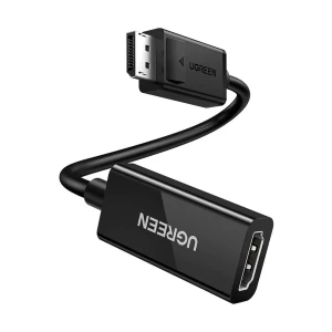 UGREEN Adapter DP-M to HDMI-F 4K@60Hz with Audio 0.25M MM137, Black
