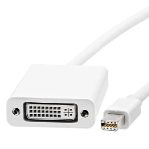 Lmp mini-displayport to dvi adapter, mini-dp to dvi monitor, white Thumbnail 2