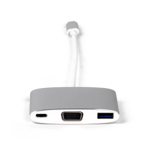 Lmp usb-c(m) to vga & usb3.0 & usb-c  charging multiport adapter Thumbnail 1