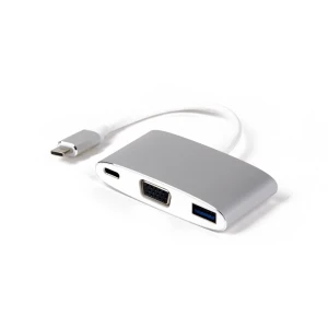 Lmp usb-c(m) to vga & usb3.0 & usb-c  charging multiport adapter Thumbnail 2