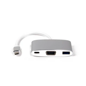 Lmp usb-c(m) to vga & usb3.0 & usb-c  charging multiport adapter Thumbnail 3