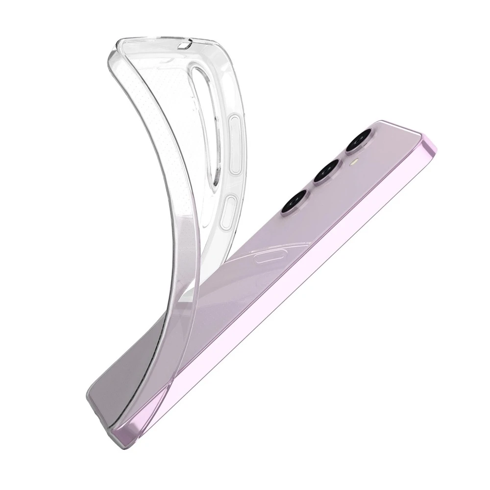 Woo case soft tpu samsung a55 4g, clear 2