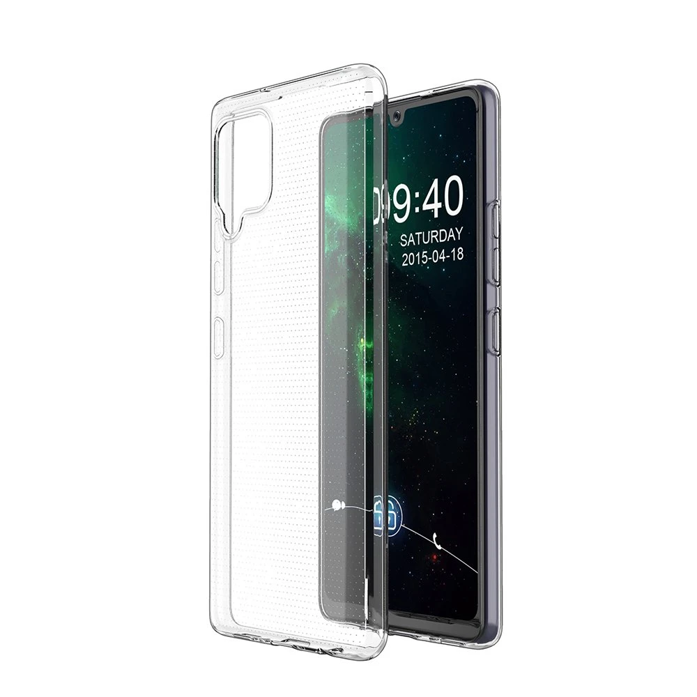 Чехол helmet tpu soft для samsung m12 4g, прозрачный 2