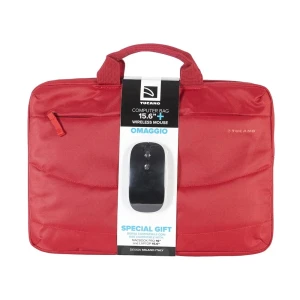 Tucano bag idea 15.6" + wireless mouse, red Thumbnail 2