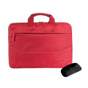 Сумка tucano bag idea 15.6" + беспроводная мышь, красная