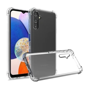 Helmet case tpu soft samsung a14, clear Thumbnail 2
