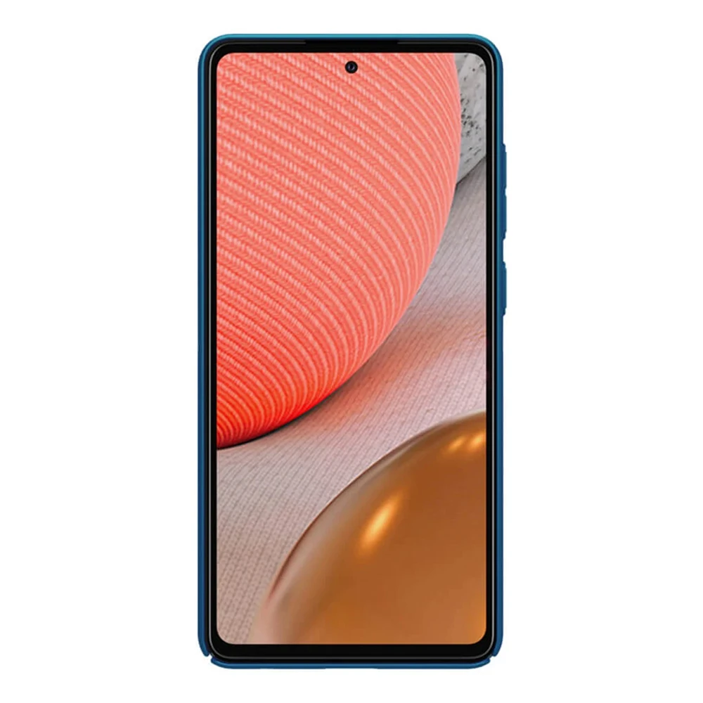 Nillkin case super frosted shield samsung a72 4g, blue 3
