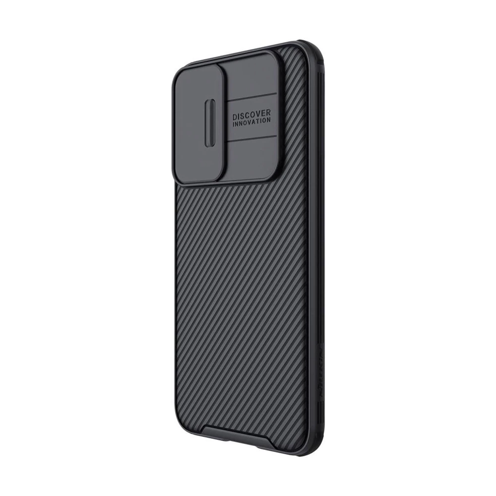 Чехол nillkin case carbon cam shield pro для samsung galaxy s22+, черный 3