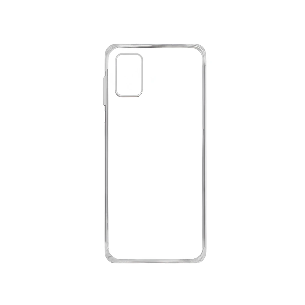Helmet case tpu soft samsung m51, clear 2