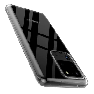 Чехол tpu soft helmet case для samsung s20 ultra, прозрачный Thumbnail 1