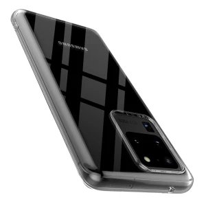 Чехол tpu soft helmet case для samsung s20 ultra, прозрачный