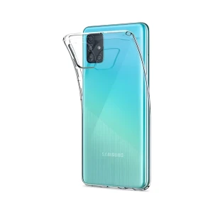 Helmet case tpu soft samsung a71, clear Thumbnail 2
