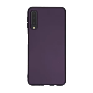 Чехол helmet tpu suede для samsung a7 (2018), черный