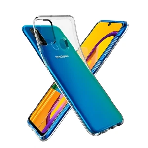 Helmet case tpu soft samsung m21, clear