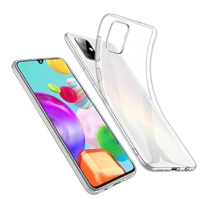 Helmet case tpu soft samsung a41, clear Thumbnail 3