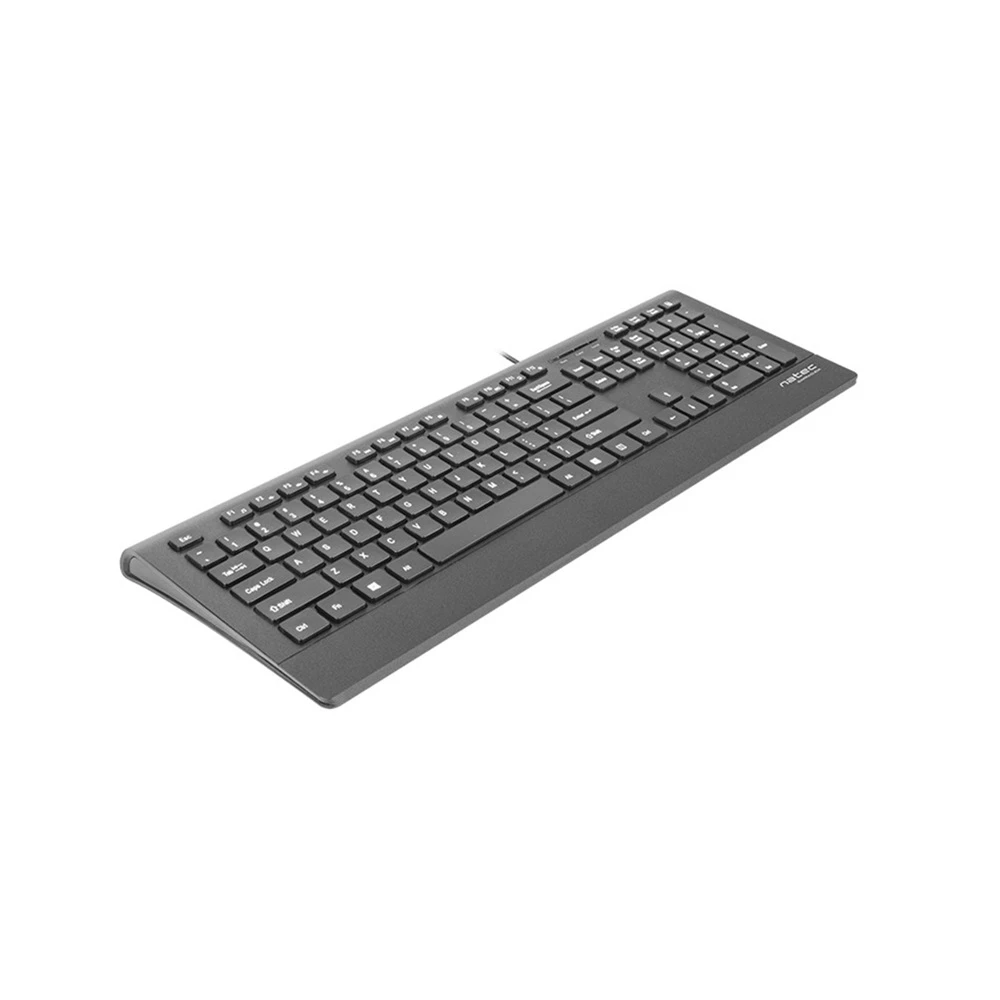 Natec keyboard barracuda slim, us layout 3