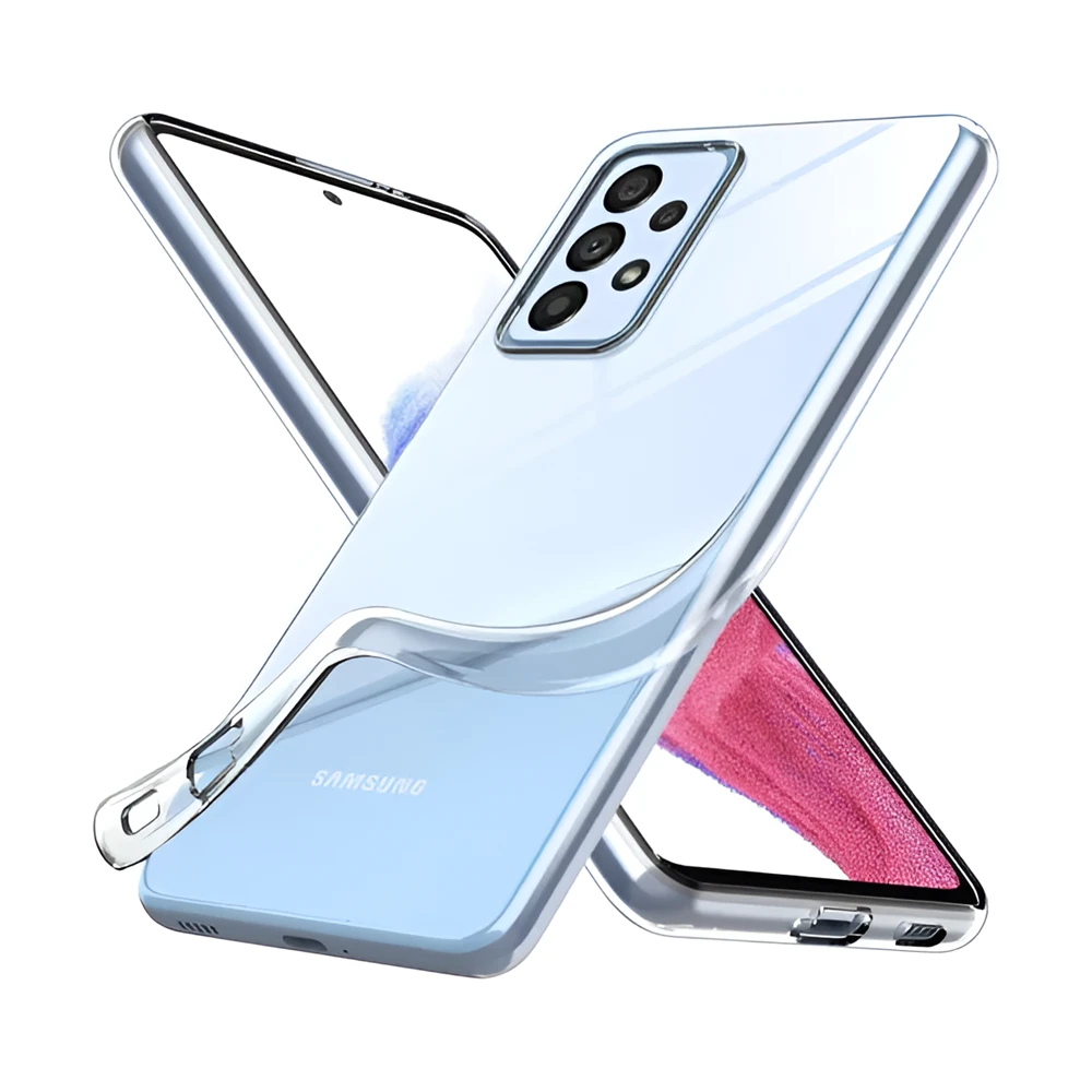 Прозрачный мягкий tpu чехол для samsung a53 2
