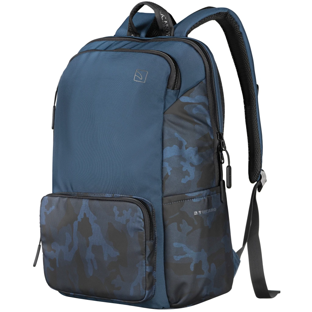 Tucano backpack terras camouflage 15.6", blue 3