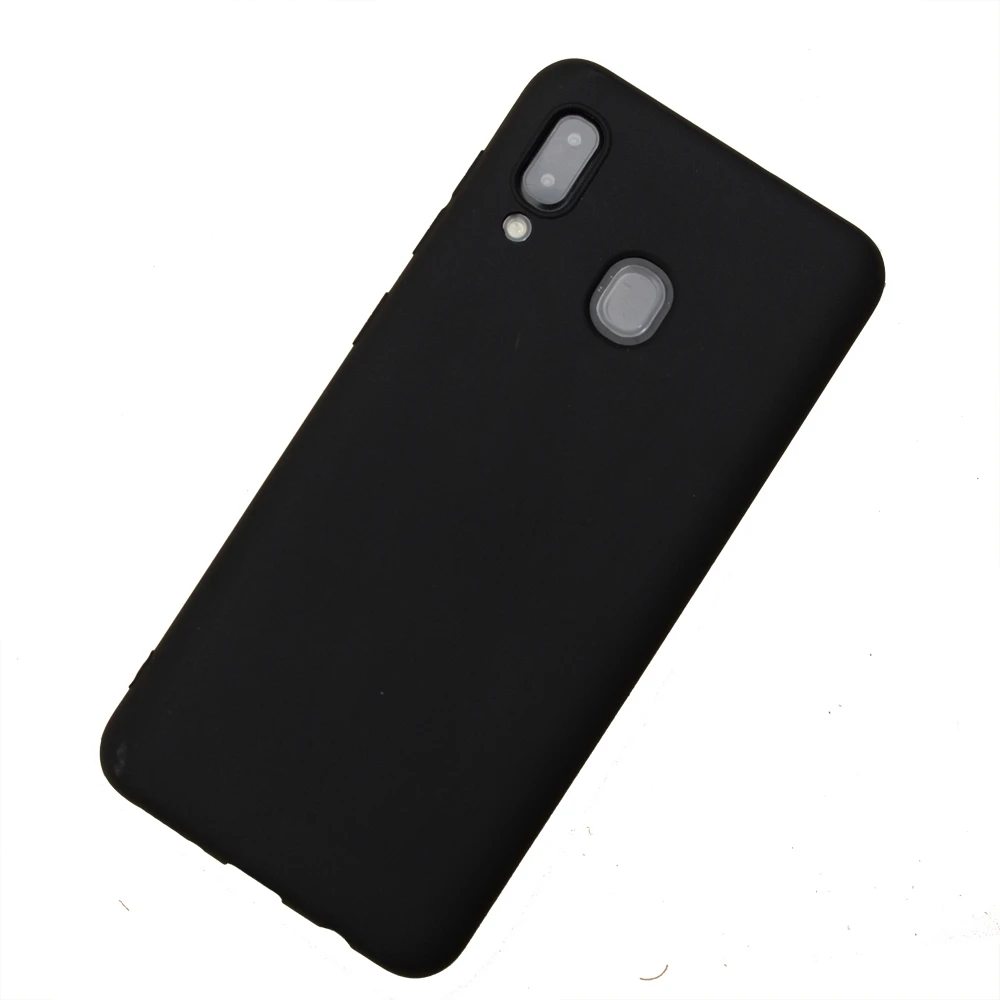 Чехол helmet tpu matte для samsung a30, черный 2