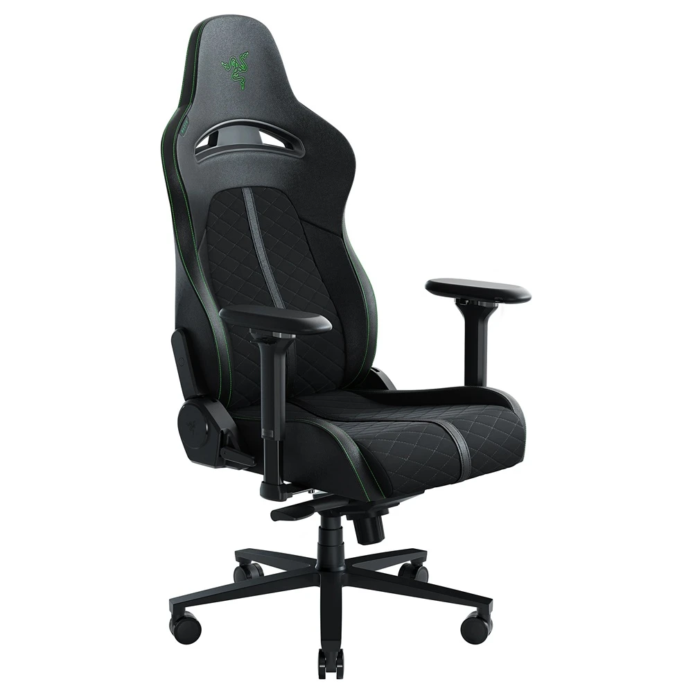 Кресло razer enki x black/green 2