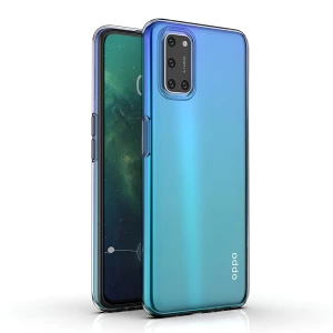 Helmet case tpu soft oppo a72, clear