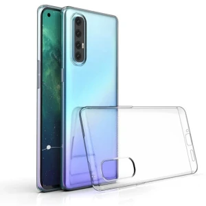Helmet case tpu soft oppo reno 3 pro, clear Thumbnail 2