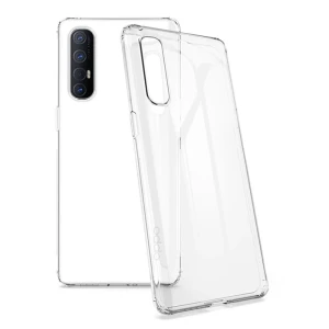 Чехол tpu soft helmet для oppo reno 3 pro, прозрачный