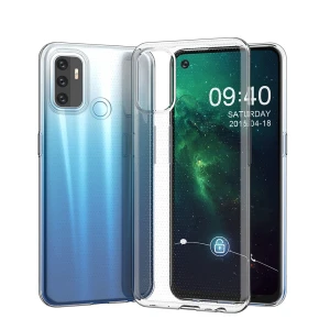 Мягкий tpu чехол helmet case для oppo a53, прозрачный