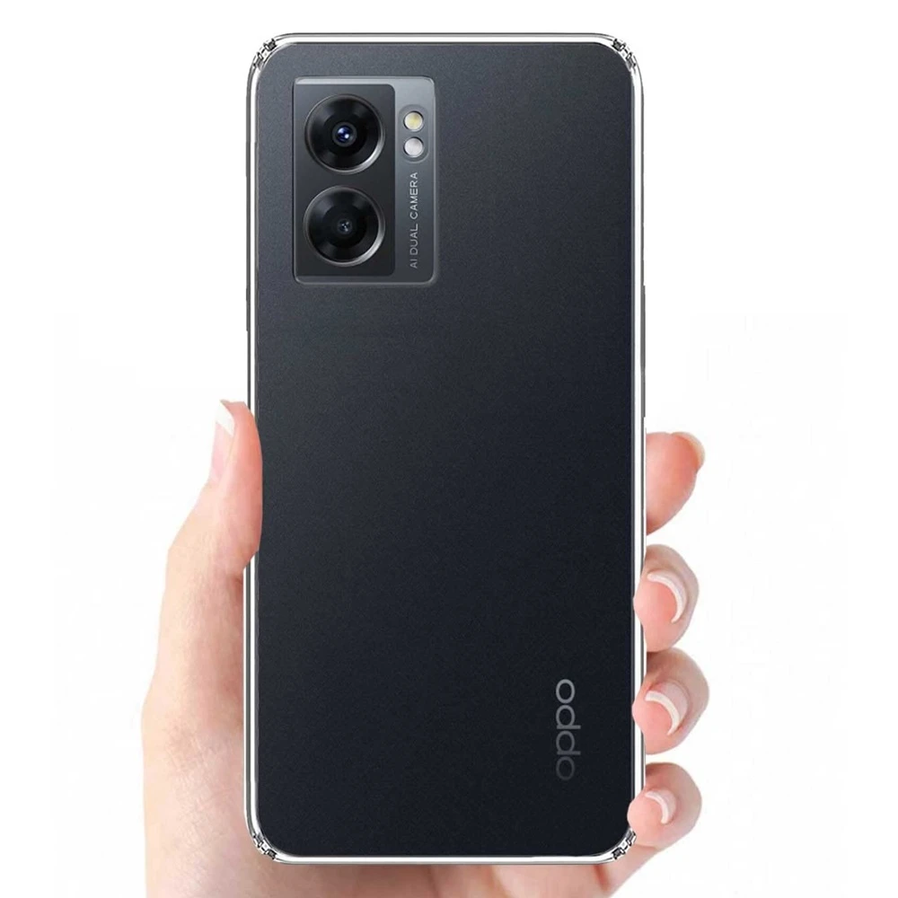 Helmet case tpu soft oppo a57s, clear 2