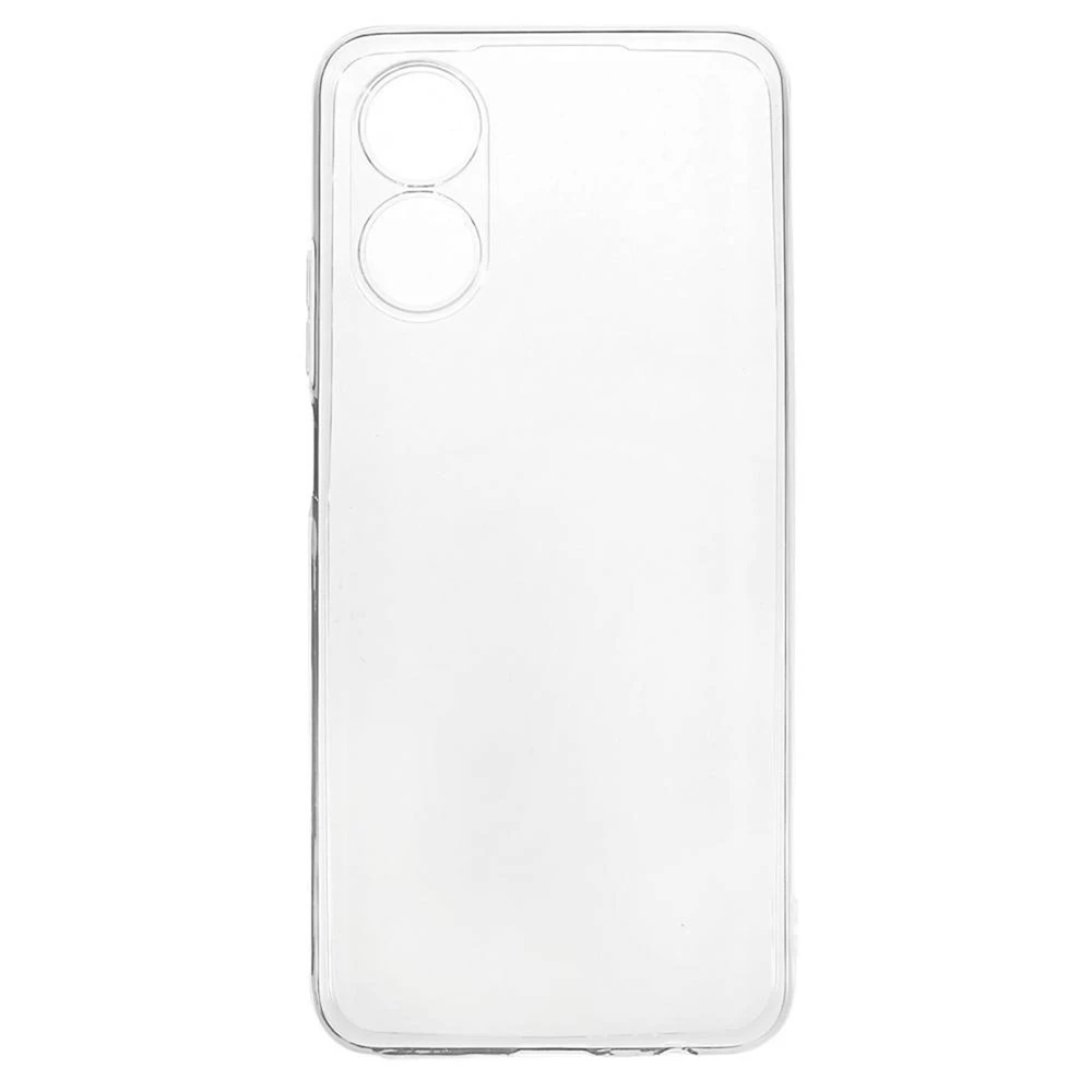 Helmet case tpu soft oppo a17, clear 2