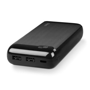 Ttec powerbank 20.000 mah lcd power slim, черный Thumbnail 2