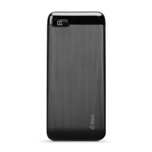 ttec Powerbank 20.000 mAh LCD Power Slim, Black 