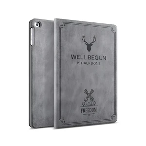 Flip-чехол samsung tab a8 2019 deer (t290/295), серый