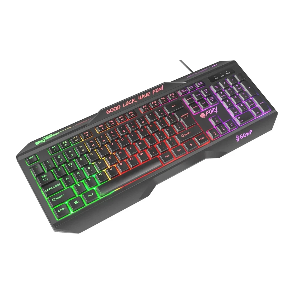 Fury keyboard hellfire 2, ru layout, with rgb backlight 5
