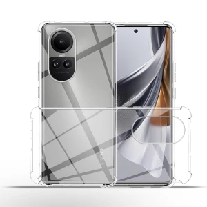 Helmet Case TPU Soft Oppo Reno 10, Clear
