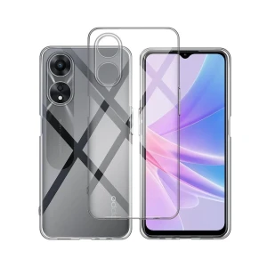 Helmet case tpu soft oppo a58, clear Thumbnail 2