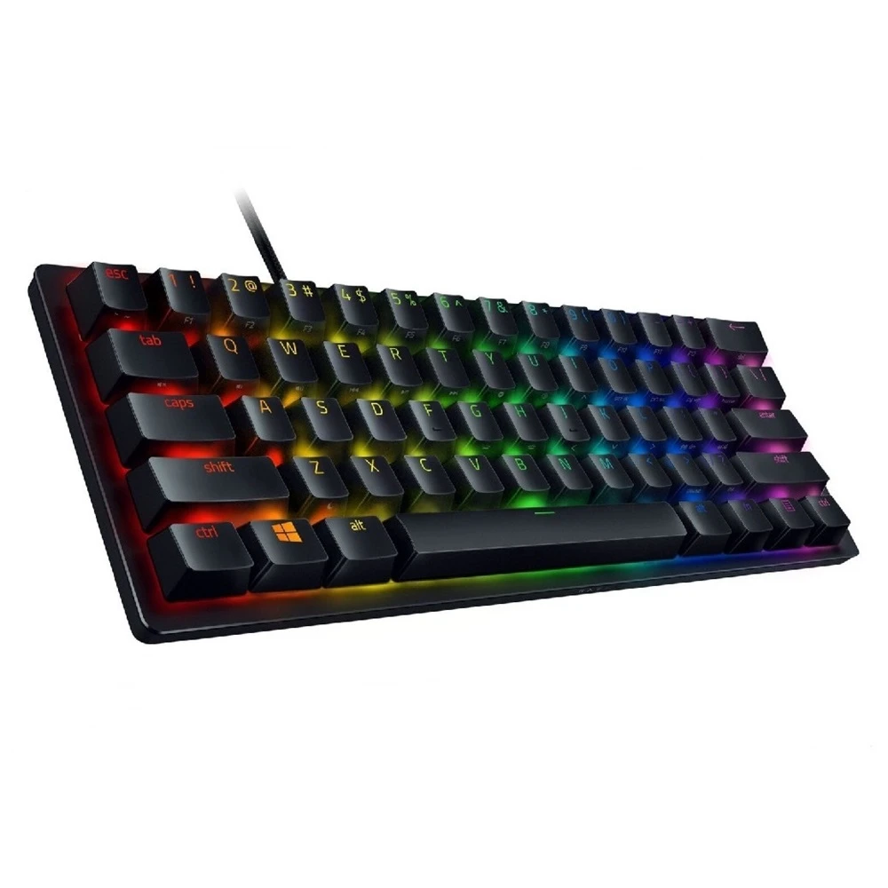 Клавиатура razer optical huntsman mini 60% clicky purple switch us layout 3