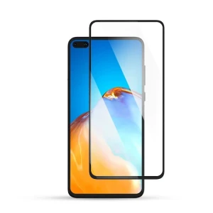 Защитное стекло diamond glass 4d для huawei p40, черное