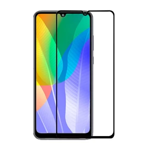 Helmet Diamond Glass 4D Huawei Y6P, Black