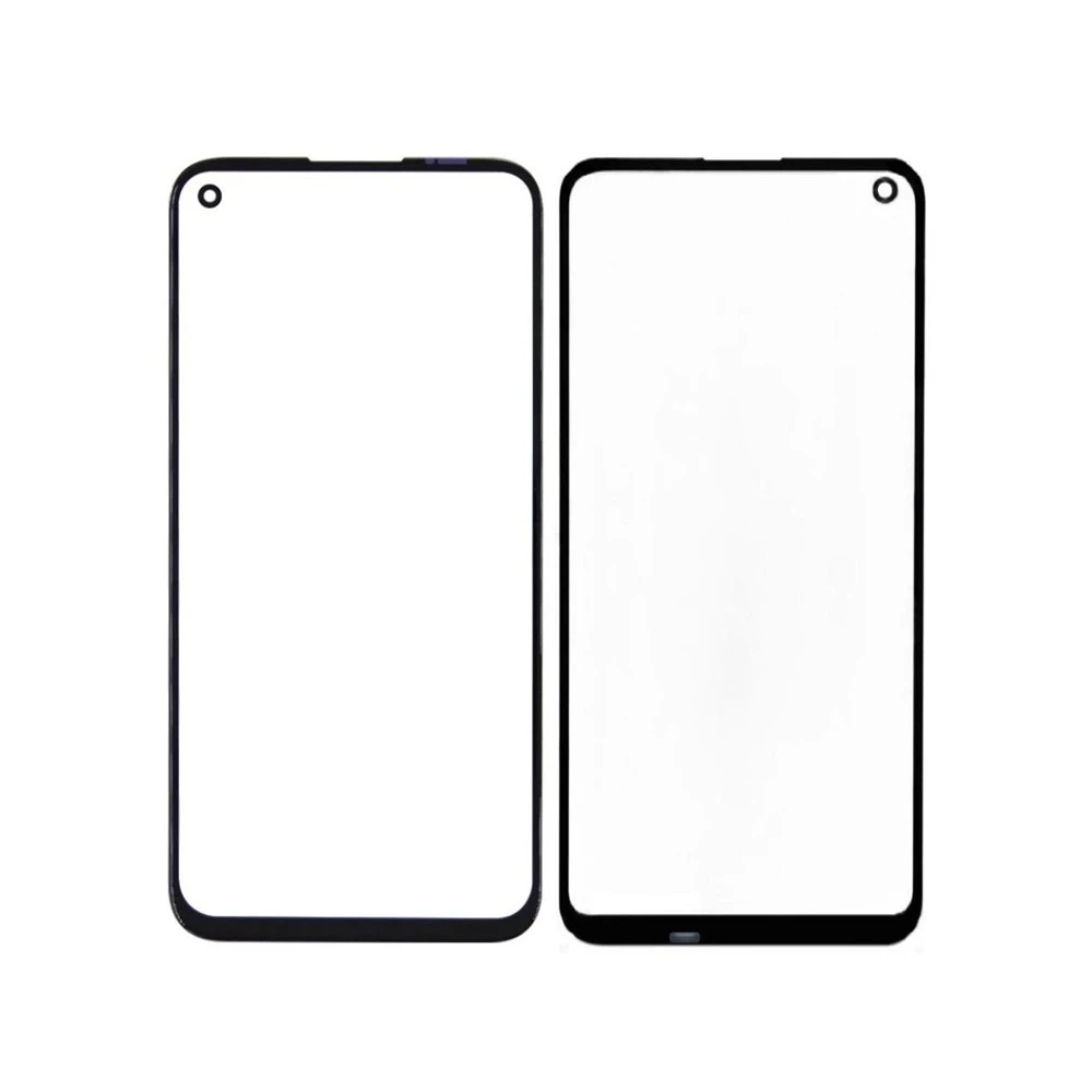 Защитное стекло diamond glass 4d для huawei p40 lite, черное 2