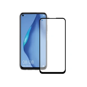 Защитное стекло diamond glass 4d для huawei p40 lite, черное