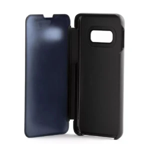 Чехол-книжка с зеркалом helmet case для samsung s10e, черный