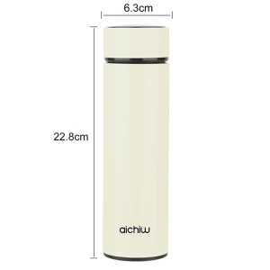 Aichiw thermos led with infuse system ai-hw808 450 ml, white Thumbnail 2