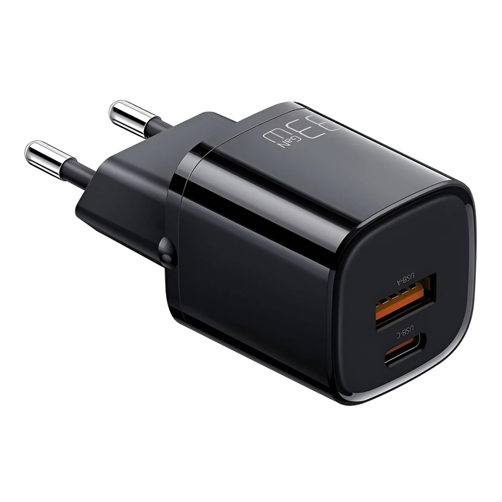 Mcdodo wall charger nano series 1*usb-a+1*type-c 3a 33w, black 2