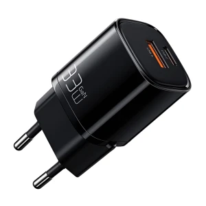 Mcdodo зарядное устройство nano series 1*usb-a+1*type-c 3a 33w, черный