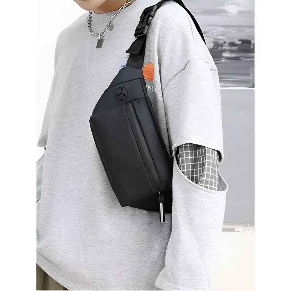 Helmet waist bag yqm, black 3